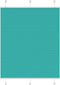 vidaXL - Plissé - rolgordijn - 110x150cm - stofbreedte - 109,4cm - petrol - groen