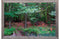 Customize it - Tuindoek lijst hout bos hertjes 210x140cm