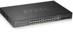 ZyXEL GS1920-24HPv2 - Managed Switch - 24x Gigabit Ethernet PoE+ - 375W PoE-budget