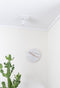 Zuiver Marble Time Klok/ Wandklok Rond Marmer Wit