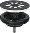 Differnz Afvoerplug - Afvoerstop - Ø 64 mm - Mat zwart