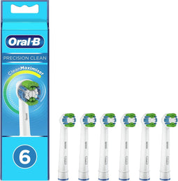 Opzetborstel voor elektrische tandenborstel Oral-B EB20 6 FFS PRECISSION Wit