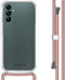 iMoshion Hoesje Geschikt voor Samsung Galaxy A14 (5G) Hoesje Met Koord - iMoshion Backcover met koord - Transparant