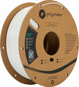 Polymaker PB01002 - Filament PETG - Hittebestendig Hoge treksterkte 1.75 mm Wit (1 stuk)