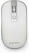 Gembird MUSW-4B-06-WS - Draadloze optische muis - 1600 DPI - Zilver/Wit