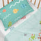 Happy Friday Sheet set 2 pieces World map 120x180 cm (Cot bed) Multicolor