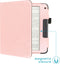 Hoesje geschikt voor Kobo Libra 2 E-reader - iMoshion Vegan Leather Bookcase - Ook geschikt voor Tolino Vision 6 - Rosé Goud