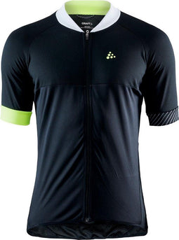 Craft Adopt - Fietsshirt Heren - Zacht en elastisch - Black/Snap - Maat XXL