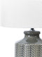 ESPERANCE - Tafellamp - Grijs - Keramiek