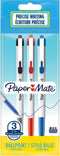 Balpen Paper Mate Entry Line 046 0.7mm blister à 3 stuks assorti