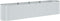 vidaXL - Plantenbak - verhoogd - 400x80x81 - cm - gegalvaniseerd - staal - zilver