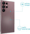 iMoshion Hoesje Geschikt voor Samsung Galaxy S23 Ultra Hoesje Siliconen - iMoshion Softcase Backcover smartphone - Transparant