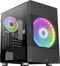 Aerocool Atomic v2 - Mini Tower Case - Mesh frontpaneel met ARGB ventilatoren - Zwart