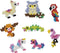 Aquabeads Sterren vriendenset - Thema navulling - 600 parels in 21 kleuren