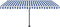 vidaXL - Luifel - vrijstaand - automatisch - 450x300 - cm - blauw - en - wit