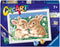 Ravensburger CreArt Fluffy Bunnies - Schilderen op nummer - 15 kleuren