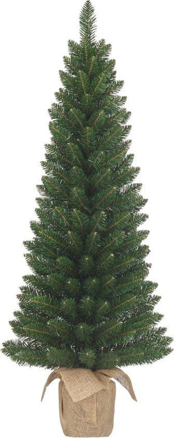 Black Box Trees Gerlos Kunstkerstboom in Jute - Kunst Kerstboom H90 x Ø41 cm - Groen