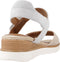 Tamaris Sandalen - Klittenbandsluiting - Beige