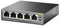 TP-Link TL-SG1005P - Netwerkswitch - 5-Poorts Gigabit PoE - 56W