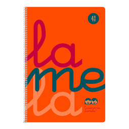 Schrift Lamela Oranje Din A4 5 Onderdelen 80 Lakens