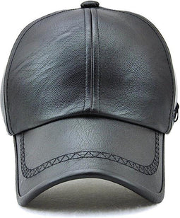 Luxe Baseballpet van 100% PU-leer - Verstelbaar 56-60 cm - Geschikt voor Outdoor & Dagelijks Gebruik