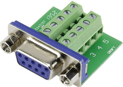 TRU COMPONENTS DSUB09F-10TB-2 1229331 D-sub bus 90 ° Aantal polen: 9 Schroeven 1 stuk(s)