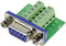 TRU COMPONENTS DSUB09F-10TB-2 1229331 D-sub bus 90 ° Aantal polen: 9 Schroeven 1 stuk(s)