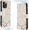 iMoshion Hoesje Geschikt voor iPhone 13 Pro Hoesje Met Pasjeshouder - iMoshion Design Softcase Bookcase - Wit / White Graphic