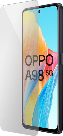 Mobiparts Oppo A98 - Tempered Glass Screen Protector - Anti-bacterieel en krasbestendig
