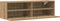 vidaXL - TV - Wandkasten - 2 - stuks - Artisan - Eiken - 100x30x30 - cm - Bewerkt - Hout