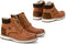 Milanoro - Lederen herensneakers - Hoge steun - Zwart - Maat 43