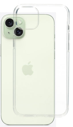 Mobiparts Classic TPU Case - Apple iPhone 15 Plus - Minimalistisch ontwerp - Transparant