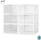 Stackable shoe box Max Home Wit 6 Stuks Polypropyleen ABS 23 x 14,5 x 33,5 cm