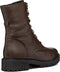 GEOX D HOARA - Biker Boots - Lichtgewicht en ademend - DK BROWN - Maat 39