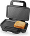 Nedis Sandwich maker - 900 W - 26.8 x 14.5 cm - Automatische temperatuurregeling - Aluminium / Kunststof