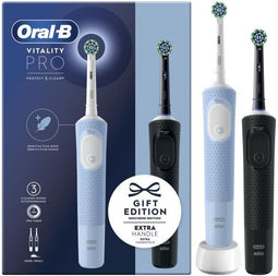 Oral-B Vitality Pro Duo - Roterende-oscillerende tandenborstel - 3 poetsprogramma's