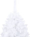 vidaXL - Kunstkerstboom - met - dikke - takken - 150 - cm - PVC - wit