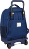 Schoolrugzak met Wielen Safta University Rood Marineblauw (33 x 45 x 22 cm)