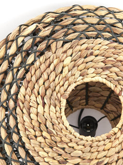 Light & Living Hanglamp Tripoli - Rotan - 50cm - Naturel/Zwart