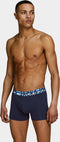 Jack & Jones 3-pack - Heren Boxershorts - Zwart en Donkerblauw met Print