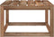 vidaXL - Tuintafels - 2 - st - pallet - 60x60x36,5 - cm - geïmpregneerd - grenenhout