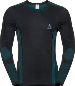 Odlo PERFORMANCE Windsh 612372 - T-shirt l/s crew neck - Bescherming tegen kou - Zwart