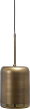 WOOOD Exclusive Safa Hanglamp Verticaal - Metaal - Brass - 60x20x20