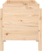 vidaXL - Plantenbak - 62x50x57 - cm - massief - grenenhout