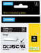 Dymo 1805435 - Printerlabel - UV-bestendig en chemisch bestendig - Wit op zwart