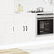vidaXL - Spoelbakonderkast - Lucca - bewerkt - hout - wit
