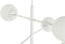Plafondlamp DKD Home Decor 96 x 73 x 50 cm Kristal Metaal Wit 50 W