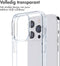 iMoshion Hoesje Geschikt voor iPhone 14 Pro Hoesje - iMoshion Stand Backcover - Transparant