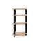 NorStone Copenhagen - Base audiomeubel - Stevige metalen constructie - Zwart eiken