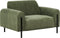 Fauteuil ASKIM Corduroy Olijfgroen